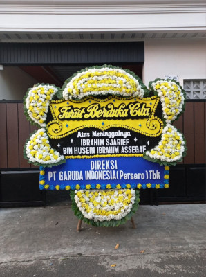 Papan Bunga Duka di Cimarias