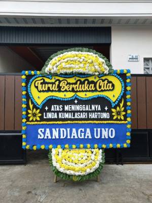 Papan Bunga Duka di Cimarias
